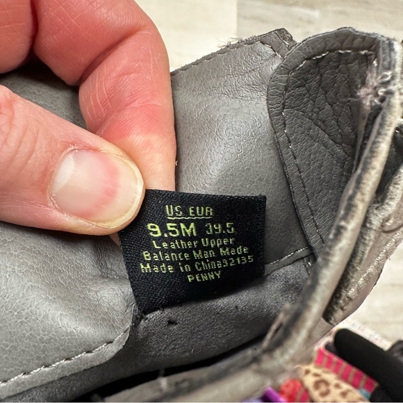 Sam Edelman gray leather penny boots - Picture 5 of 12